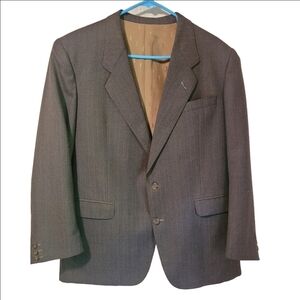 Vintage Yves Saint Laurent Wool Pin Stripe  Suit Jacket Blazer